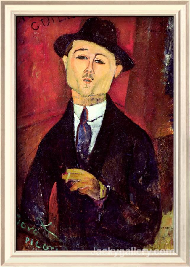 Paul Guillaume Novo Pilota by Amedeo Modigliani paintings reproduction